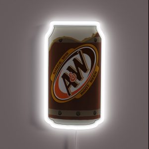 Aandw Root Beer RGB Neon Sign