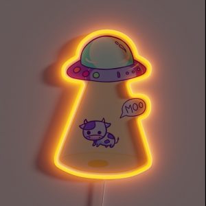 Abduction RGB Neon Sign