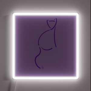 Abstract Cat RGB Neon Sign Abstract Cat RGB Neon Sign