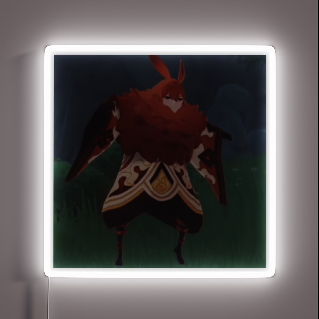 Abyss Mage Diluc RGB Neon Sign Abyss Mage Diluc RGB Neon Sign