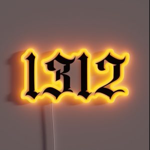 Acab Number RGB Neon Sign