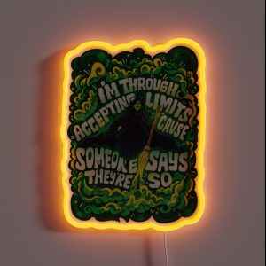 Accepting Limits RGB Neon Sign Accepting Limits RGB Neon Sign