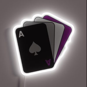 Ace Of Spades RGB Neon Sign Ace Of Spades RGB Neon Sign