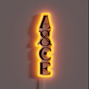 Ace TATTOO ASCE RGB Neon Sign