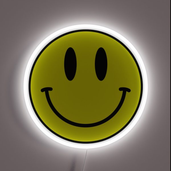 Acid House Smile Face RGB Neon Sign