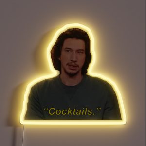 Adam Loves Cocktails RGB Neon Sign