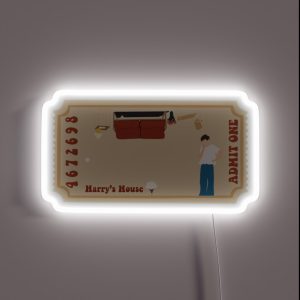Admit One Harry S House RGB Neon Sign Admit One Harry S House RGB Neon Sign