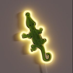 Adorable Alligator RGB Neon Sign Adorable Alligator RGB Neon Sign
