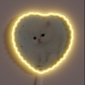 Adorable Kitty Heart RGB Neon Sign Adorable Kitty Heart RGB Neon Sign