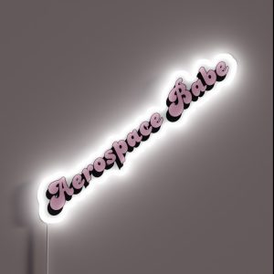 Aerospace Babe RGB Neon Sign Aerospace Babe RGB Neon Sign