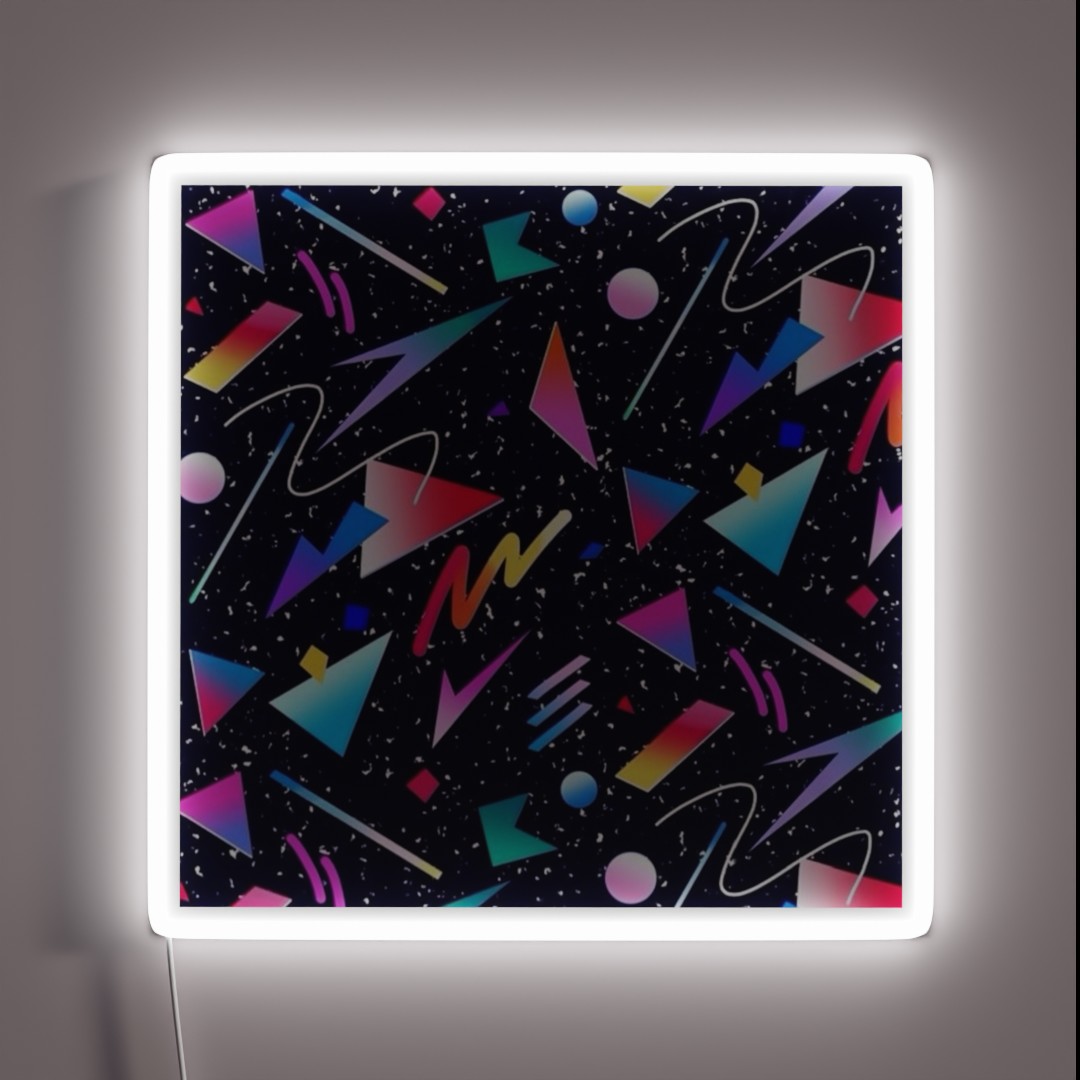 Aesthetic Design RGB Neon Sign Aesthetic Design RGB Neon Sign