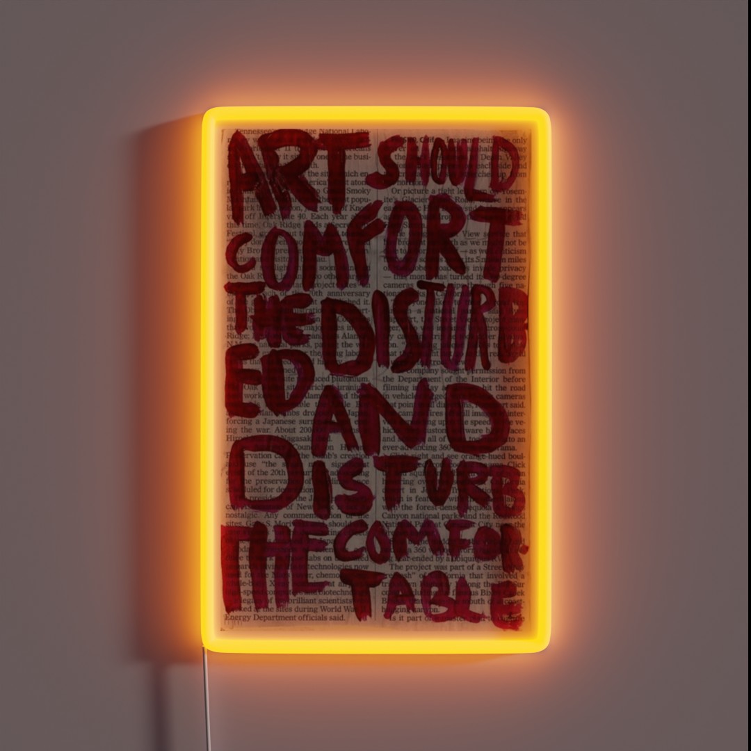 Aesthetic Print RGB Neon Sign Aesthetic Print RGB Neon Sign