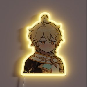Aether Genshin Impact Chibi RGB Neon Sign Aether Genshin Impact Chibi RGB Neon Sign