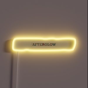 Afterglow Ed Sheeran RGB Neon Sign Afterglow Ed Sheeran RGB Neon Sign