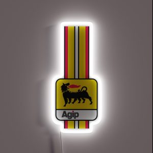 Agip Motorsport Design RGB Neon Sign