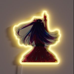 Ai Hoshino From Oshi No Ko RGB Neon Sign