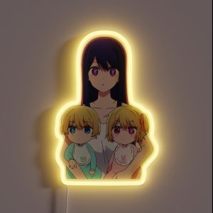 Ai Hoshino Oshi No Ko Kawaii RGB Neon Sign
