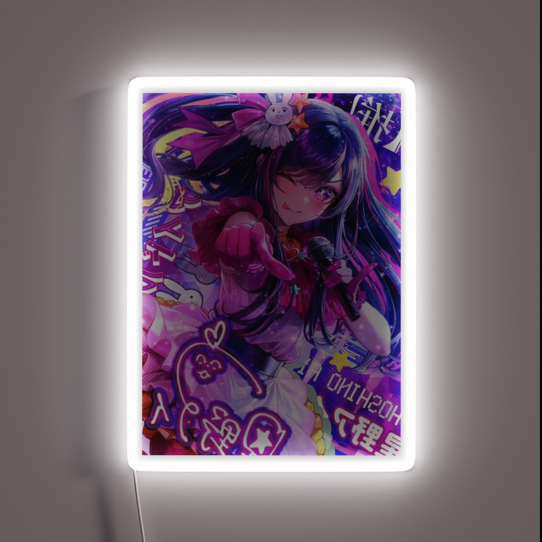 Ai Hoshino Oshi No Ko RGB Neon Sign Ai Hoshino Oshi No Ko RGB Neon Sign