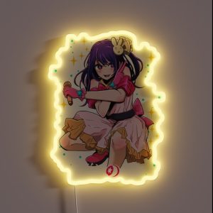 Ai Hoshino Oshi No Ko RGB Neon Sign