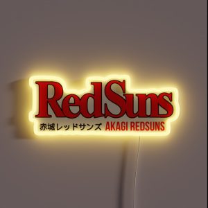 Akagi REDSUNS RGB Neon Sign