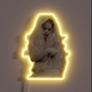 Alana Champion To Die RGB Neon Sign Alana Champion To Die RGB Neon Sign