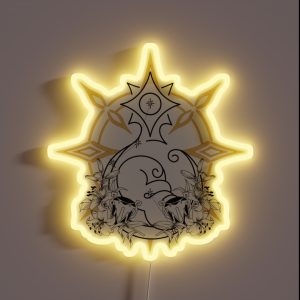 Albedo Constellation Design RGB Neon Sign Albedo Constellation Design RGB Neon Sign