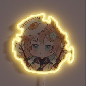 Albedo Egghead RGB Neon Sign Albedo Egghead RGB Neon Sign