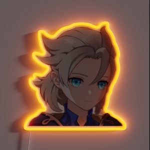 Albedo Genshin Impact RGB Neon Sign