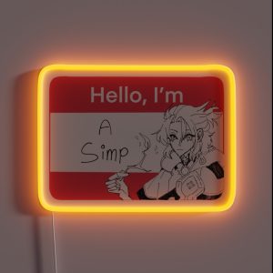 Albedo Simp RGB Neon Sign Albedo Simp RGB Neon Sign