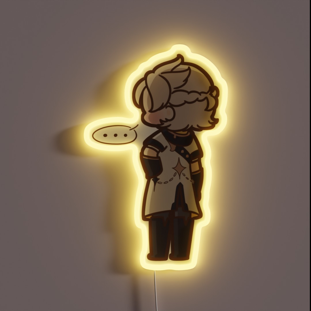 Albedo Tired RGB Neon Sign Albedo Tired RGB Neon Sign