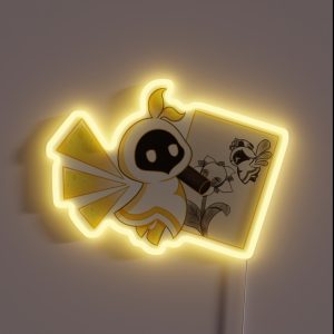 Albedo Wind Fairy RGB Neon Sign Albedo Wind Fairy RGB Neon Sign