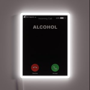 Alcohol Is Calling RGB Neon Sign