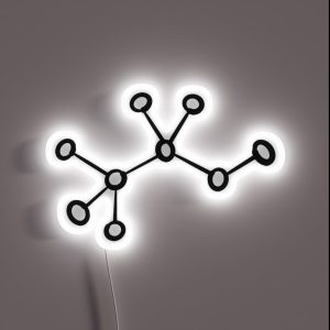 Alcohol Molecule Print Ethanol Minimalist Black White Bartender Brewmaster Drinks Beer Cocktails RGB Neon Sign Alcohol Molecule Print Ethanol Minimalist Black White Bartender Brewmaster Drinks Beer Cocktails RGB Neon Sign