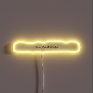 Alexa Play 2000 S Randb RGB Neon Sign