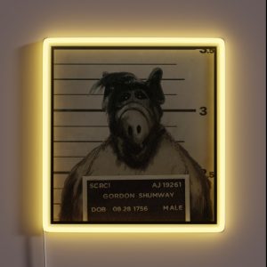 Alf Mugshot RGB Neon Sign Alf Mugshot RGB Neon Sign