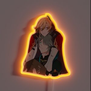 Alhaitham Give Me Attention RGB Neon Sign