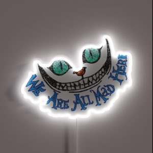Alice Cheshire Cat RGB Neon Sign Alice Cheshire Cat RGB Neon Sign