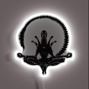 Alien Xenomorph Black RGB Neon Sign Alien Xenomorph Black RGB Neon Sign