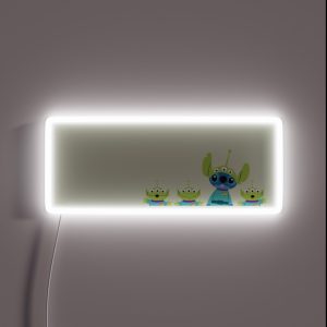 Aliens Unite RGB Neon Sign