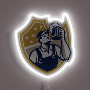 All American Beer RGB Neon Sign
