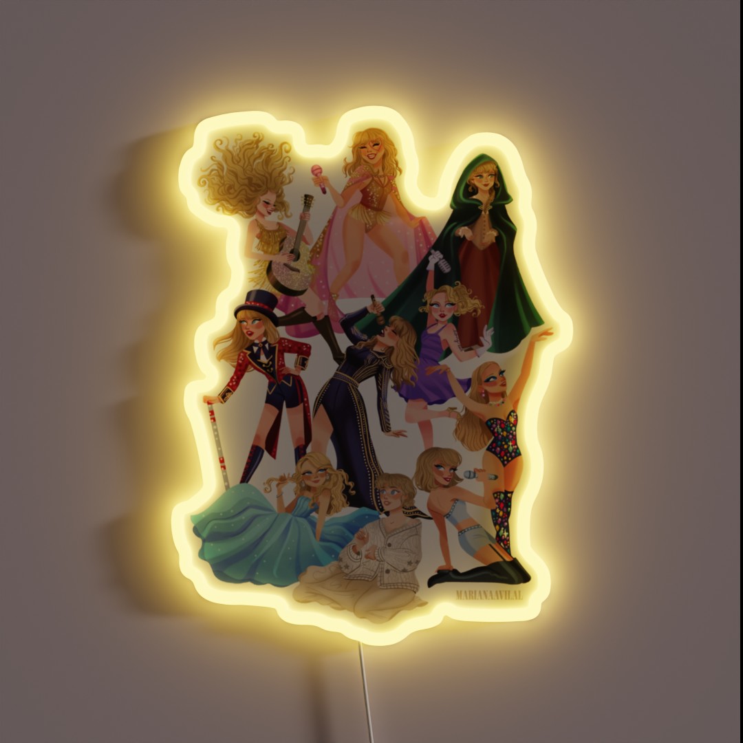 ALL ERAS RGB Neon Sign ALL ERAS RGB Neon Sign