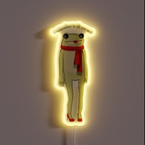 All Too Well Frog S Version RGB Neon Sign