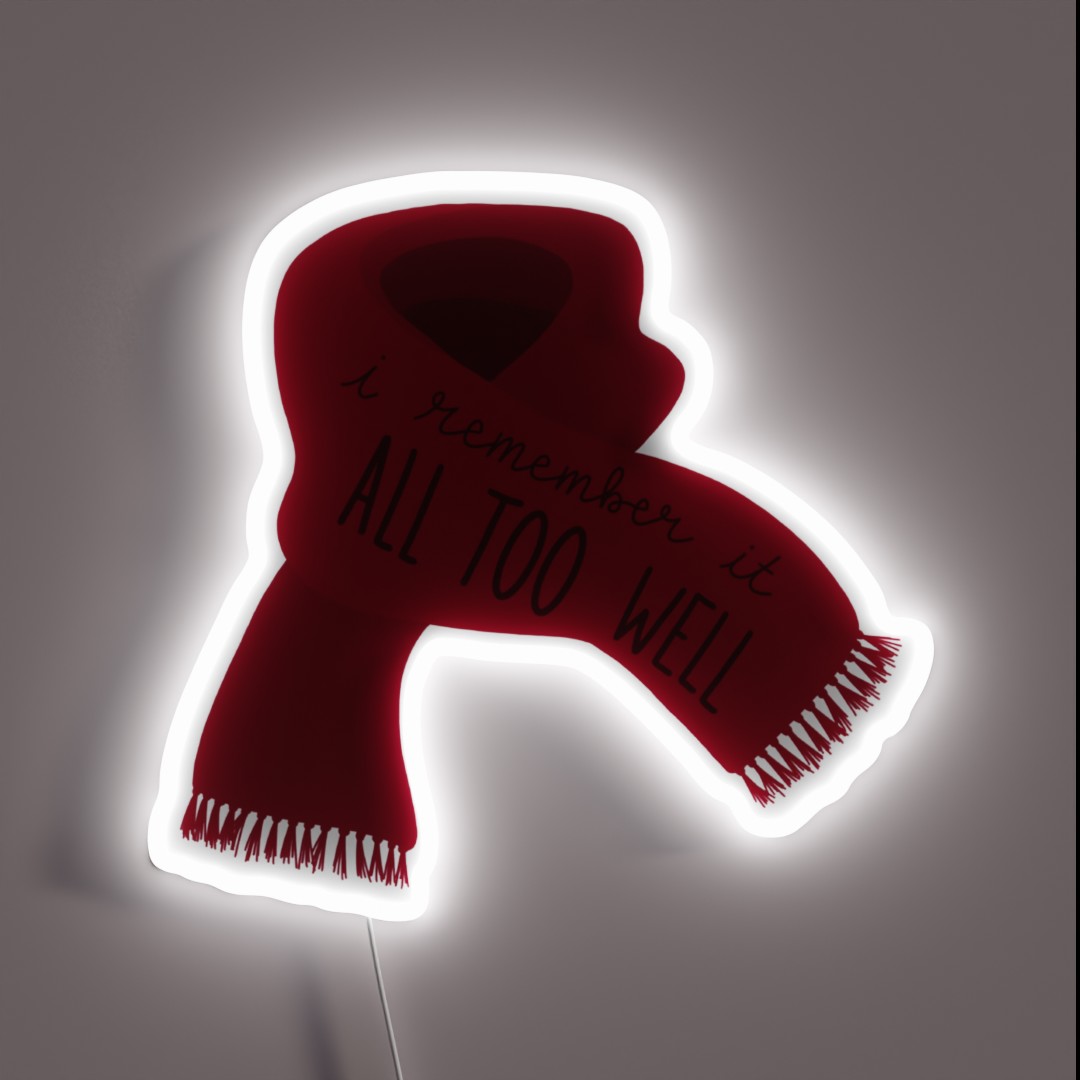 All Too Well RGB Neon Sign All Too Well RGB Neon Sign