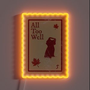All Too Well Taylor Swift Stamp RGB Neon Sign