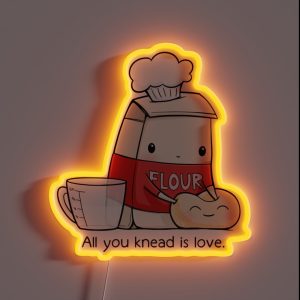 All You Knead Is Love RGB Neon Sign