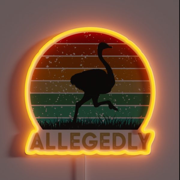 Allegedly RGB Neon Sign