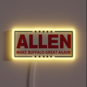 Allen MBGA RGB Neon Sign
