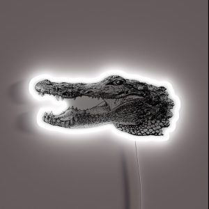 Alligator RGB Neon Sign Alligator RGB Neon Sign