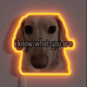 Ally Dog RGB Neon Sign