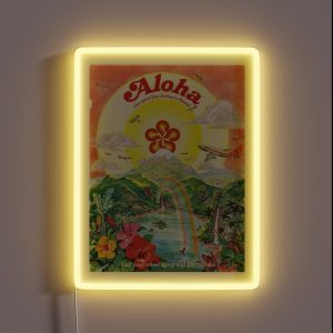 Aloha Hawaii RGB Neon Sign Aloha Hawaii RGB Neon Sign